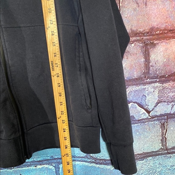 YKK Casual Hoodie Navy Blue XL - Picture 5 of 7